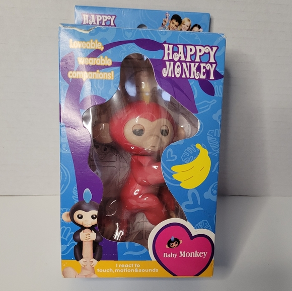 Happy Monkey Fingerling Electronic Interactive Monkey Toy NIP - Picture 15 of 15